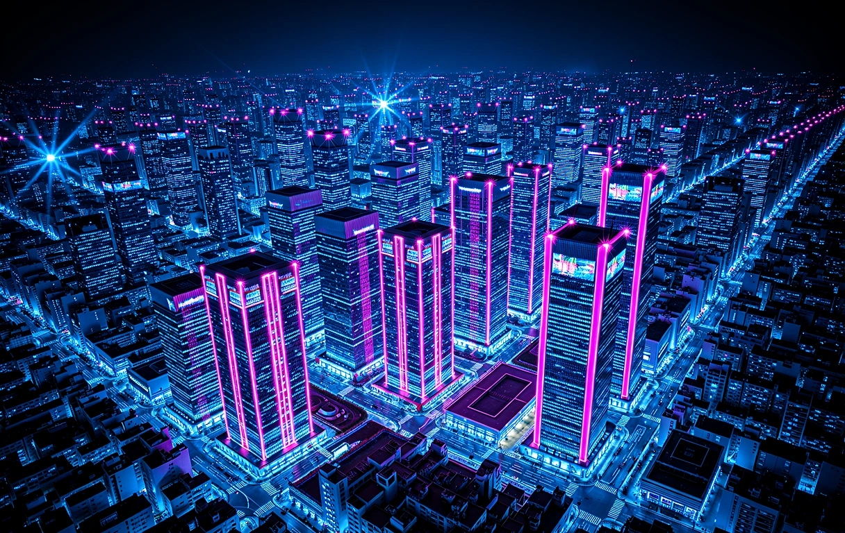 Seoul Digital Skyline